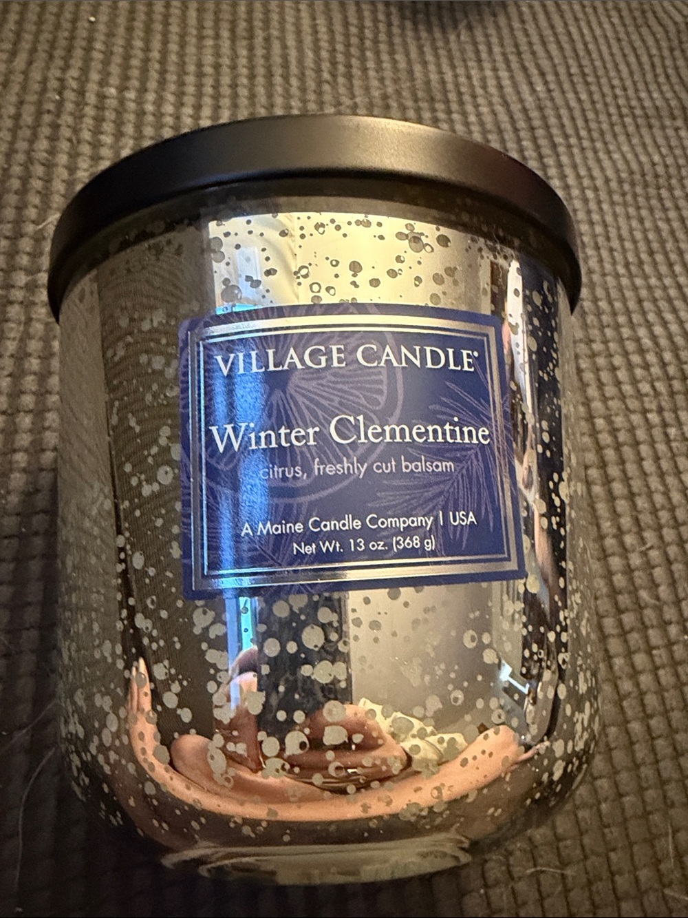 Winter Clementine Scented Candle